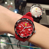 FERRARI SCUDERIA 0870047 PISTA RESIN STRAP COUPLE WATCH