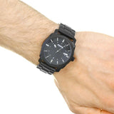 FOSSIL FS4775 MACHINE BLACK STAINLESS STEEL MEN'S WATCH