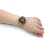 SARA MILLER CHELSEA GREY DIAL GOLD MESH STRAP WOMEN'S WATCH SA4014