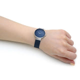 BERING 14331-307 CLASSIC BLUE DIAL SAPPHIRE MILANESE BRACELET WOMEN'S WATCH