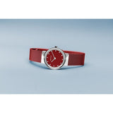 BERING 10126-303 RED MESH WOMEN'S WATCH