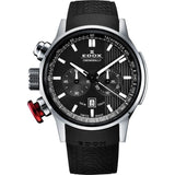 EDOX ED10302-3-GIN BLACK SILICONE STRAP MEN'S WATCH