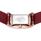 Bering Classic Red Dial And Mesh Strap Women Watch 10426-363-S