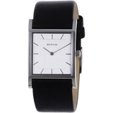BERING 10426-400 CLASSIC BLACK LEATHER STRAP UNISEX WATCH