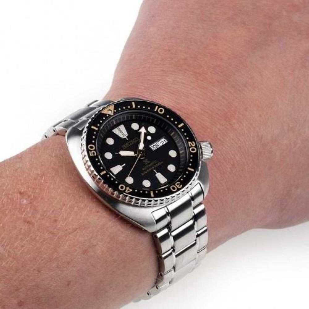 SEIKO PROSPEX DIVER SRP775K1 AUTOMATIC STAINLESS STEEL MEN'S SILVER WATCH - H2 Hub Watches
