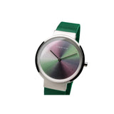 BERING 10X31-ANNIVERSARY1 GREEN STAINLESS STEEL MESH WOMEN WATCH
