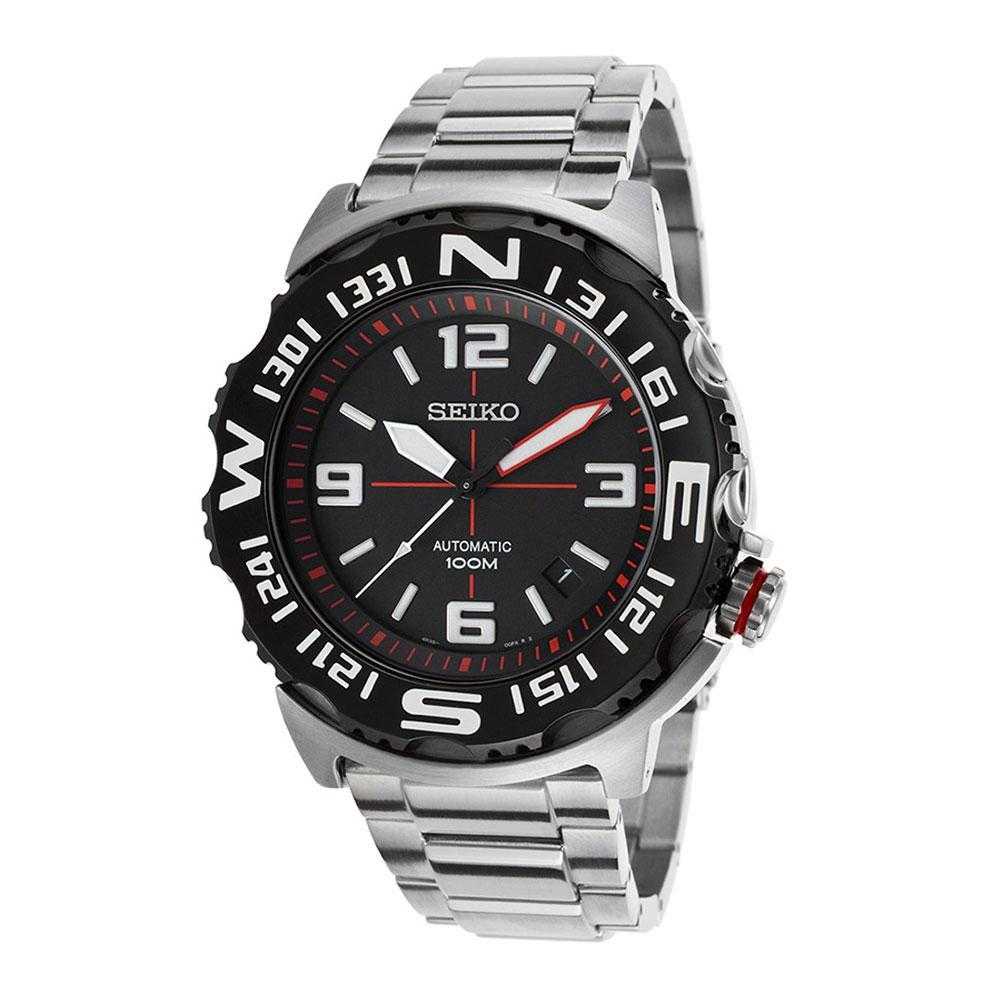 SEIKO GENERAL SUPERIOR SRP445K1 AUTOMATIC STAINLESS STEEL MEN'S SILVER WATCH - H2 Hub Watches