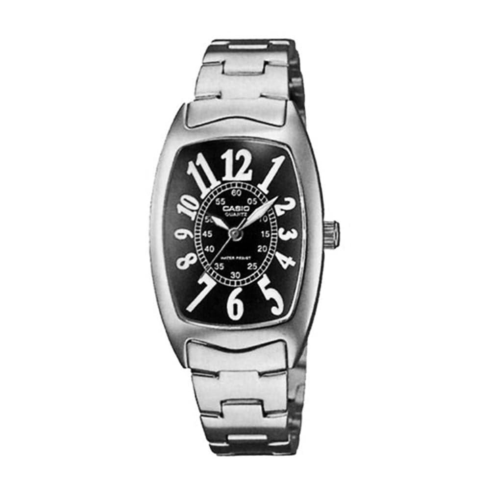 CASIO GENERAL LTP-1208D-1BDF QUARTZ SILVER STAINLESS STEEL WOMEN'S WATCH - H2 Hub Watches