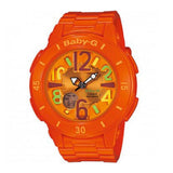CASIO BABY-G BGA-171-4B2DR NEON ILLUMINATOR DIGITAL QUARTZ ORANGE RESIN WOMEN'S WATCH - H2 Hub Watches