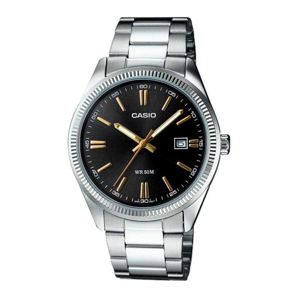 CASIO GENERAL MTP-1302D-1A2VDF QUARTZ SILVER STAINLESS STEEL MEN'S WATCH - H2 Hub Watches