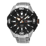 SEIKO 5 SPORTS SRP795K1 AUTOMATIC STAINLESS STEEL MEN'S SILVER WATCH - H2 Hub Watches