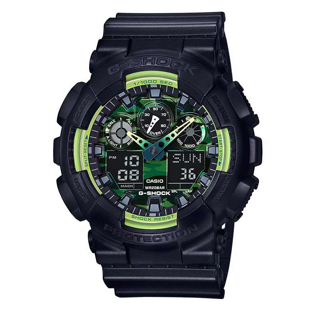 CASIO G-SHOCK GA-100LY-1ACR DIGITAL QUARTZ BLACK RESIN MEN'S WATCH - H2 Hub Watches