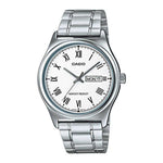 CASIO GENERAL MTP-V006D-7BUDF QUARTZ SILVER STAINLESS STEEL MEN'S WATCH - H2 Hub Watches