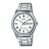 CASIO GENERAL MTP-V006D-7BUDF QUARTZ SILVER STAINLESS STEEL MEN'S WATCH - H2 Hub Watches