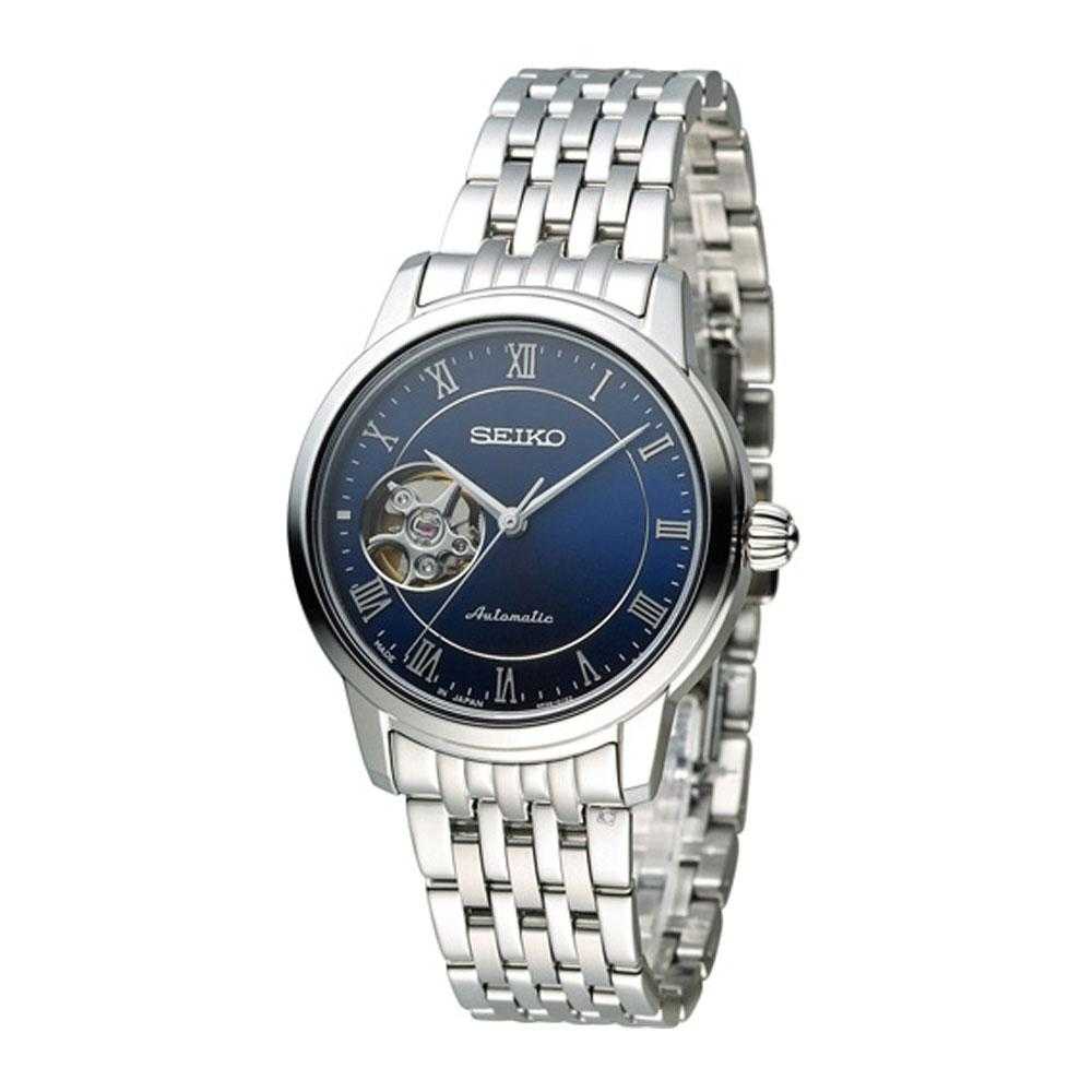 SEIKO PRESAGE SSA857J1 AUTOMATIC STAINLESS STEEL WOMEN'S SILVER WATCH - H2 Hub Watches
