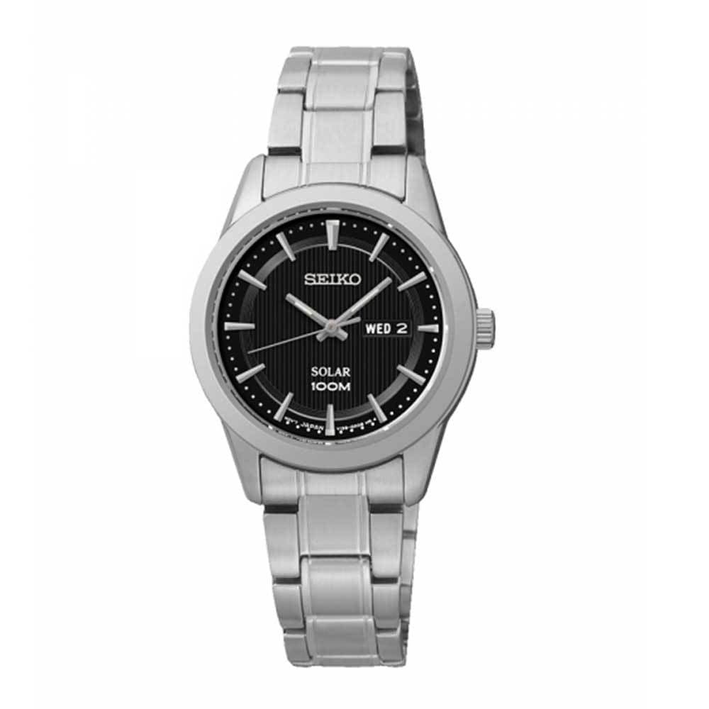 SEIKO GENERAL SUT161P1 SOLAR WOMEN'S WATCH - H2 Hub Watches
