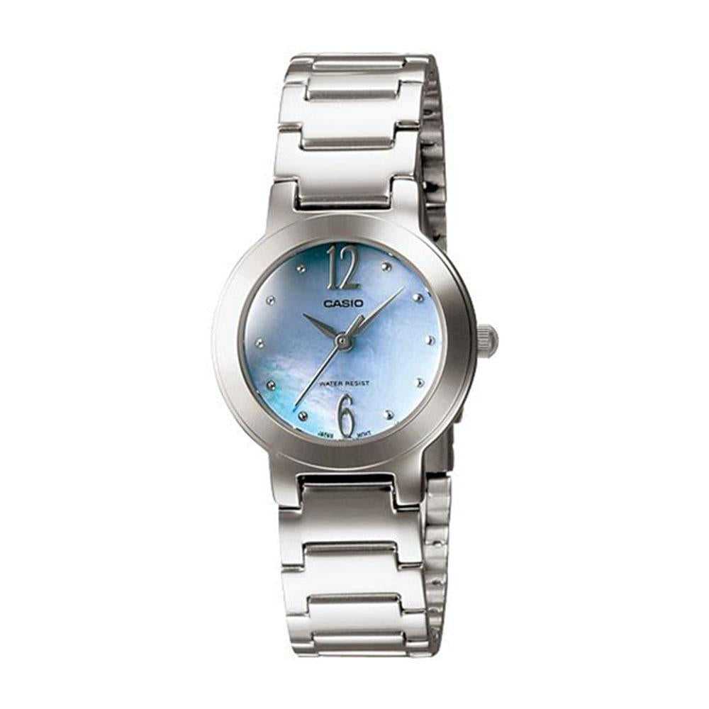 CASIO GENERAL LTP-1191A-2ADF QUARTZ SILVER STAINLESS STEEL WOMEN'S WATCH - H2 Hub Watches