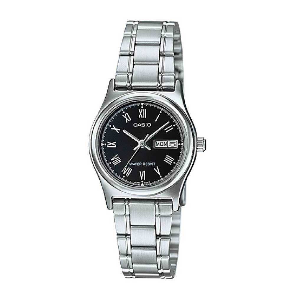 CASIO GENERAL LTP-V006D-1BUDF QUARTZ SILVER STAINLESS STEEL WOMEN'S WATCH - H2 Hub Watches