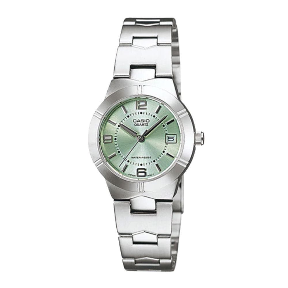 CASIO GENERAL LTP-1241D-3ADF ENTICER ANALOG WOMEN'S WATCH - H2 Hub Watches