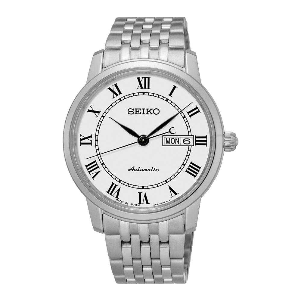 SEIKO PRESAGE SRP761J1 AUTOMATIC STAINLESS STEEL MEN'S SILVER WATCH - H2 Hub Watches