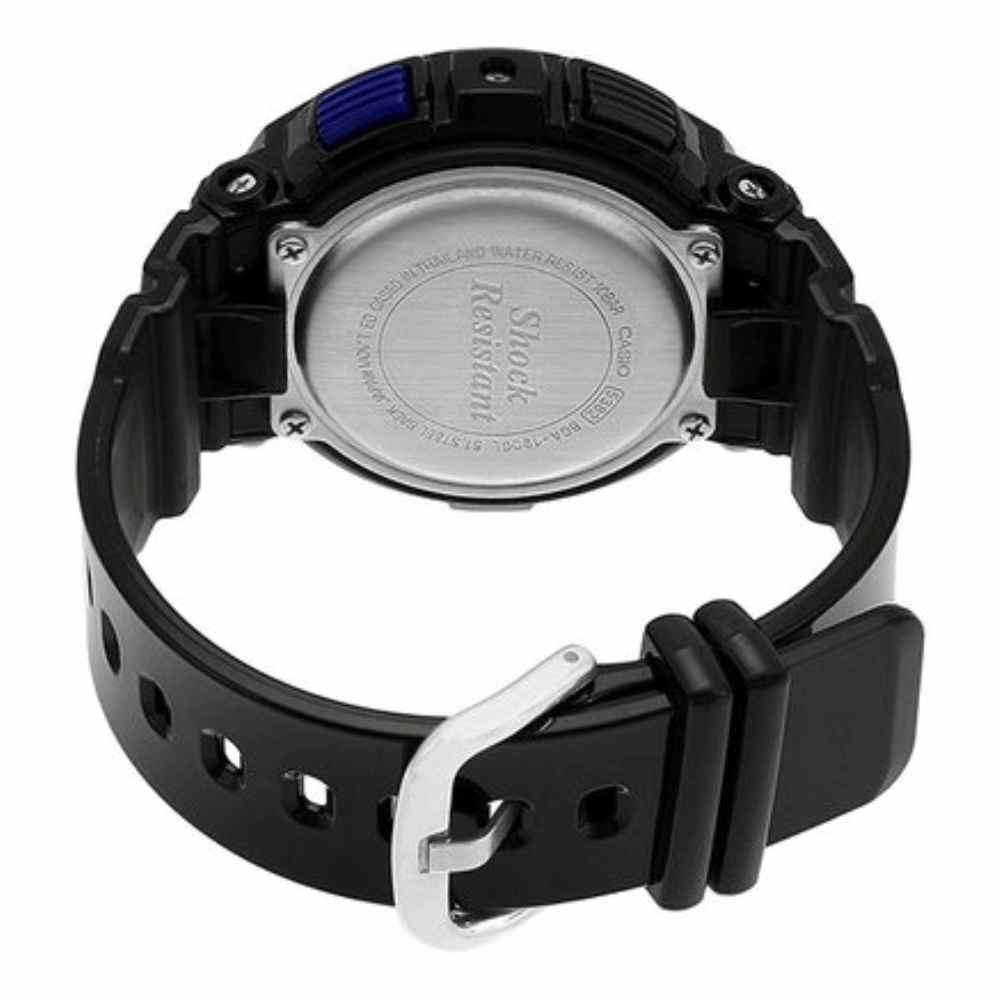 CASIO BABY-G BGA-190GL-1BDR DIGITAL QUARTZ BLACK RESIN WOMEN'S WATCH - H2 Hub Watches