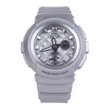 CASIO BABY-G BGA-195-8ADR DIGITAL QUARTZ SILVER RESIN WOMEN'S WATCH - H2 Hub Watches