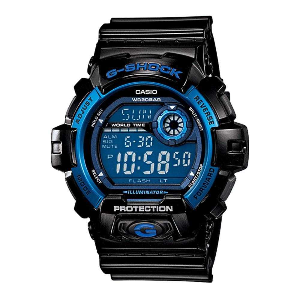 CASIO G-SHOCK G-8900A-1DR DIGITAL QUARTZ BLACK RESIN MEN'S WATCH - H2 Hub Watches