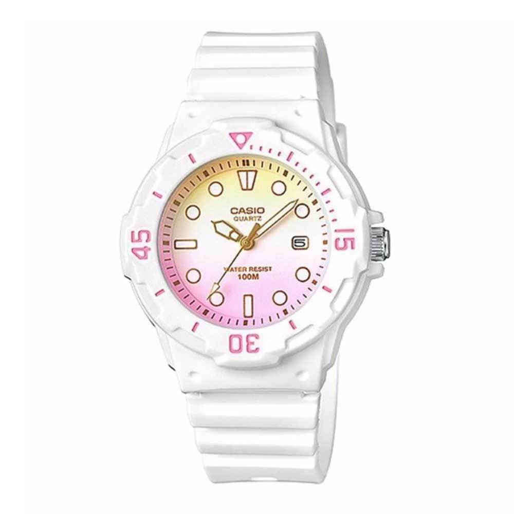 CASIO GENERAL LRW-200H-4E2VDR QUARTZ WHITE RESIN WOMEN'S WATCH - H2 Hub Watches