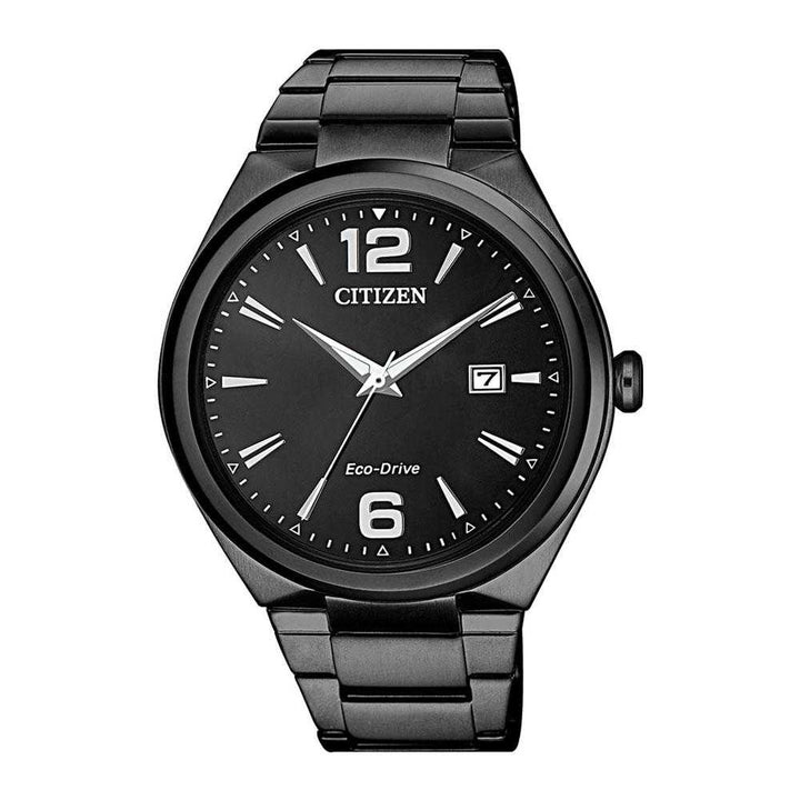 CITIZEN AW1375-58E ECO-DRIVE BLACK STAINLESS STEEL MEN'S WATCH - H2 Hub Watches