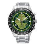 SEIKO GENERAL SNDH37P1 CHRONOGRAPH STAINLESS STEEL MEN'S SILVER WATCH - H2 Hub Watches