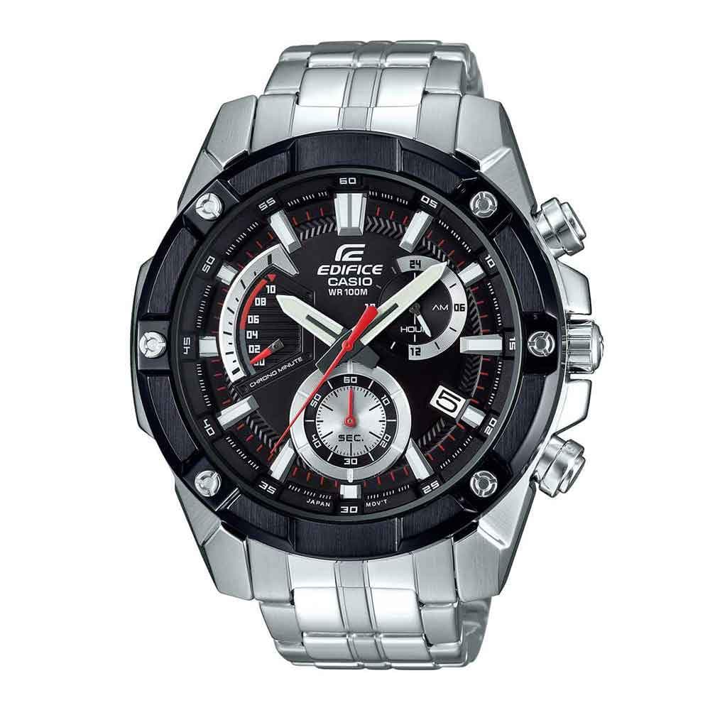 CASIO EDIFICE EFR-559DB-1AVUDF CHRONOGRAPH SILVER STAINLESS STEEL MEN'S WATCH - H2 Hub Watches