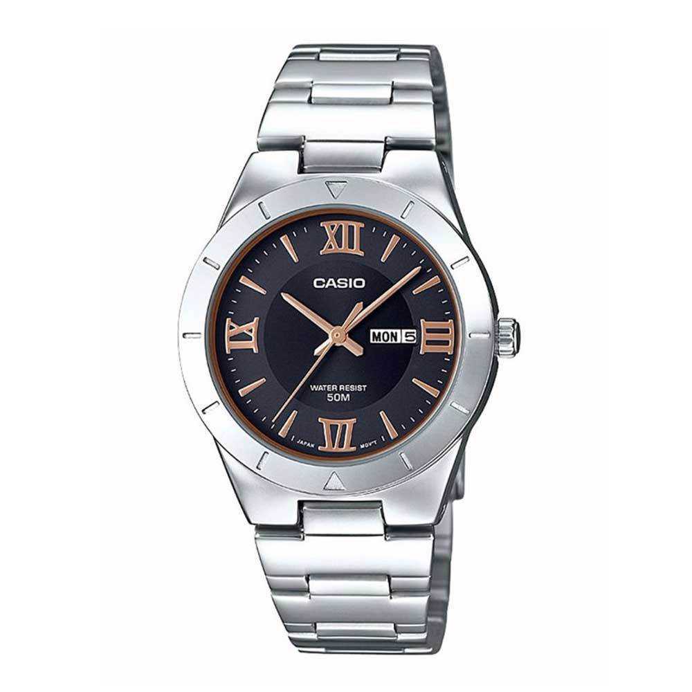 CASIO GENERAL LTP-1410D-1AVDF QUARTZ SILVER STAINLESS STEEL WOMEN'S WATCH - H2 Hub Watches
