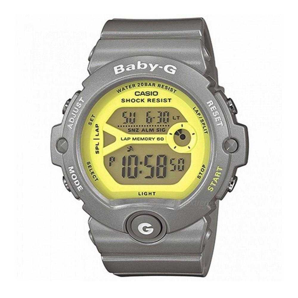 CASIO BABY-G BG-6903-8DR RUNNING DIGITAL QUARTZ GREY RESIN WOMEN'S WATCH - H2 Hub Watches