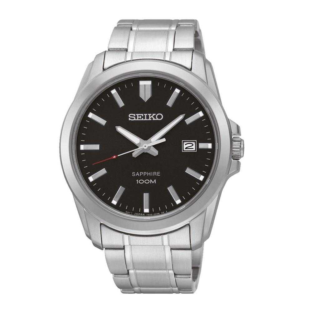 SEIKO GENERAL NEO CLASSIC SGEH49P1 ANALOG STAINLESS STEEL MEN'S SILVER WATCH - H2 Hub Watches