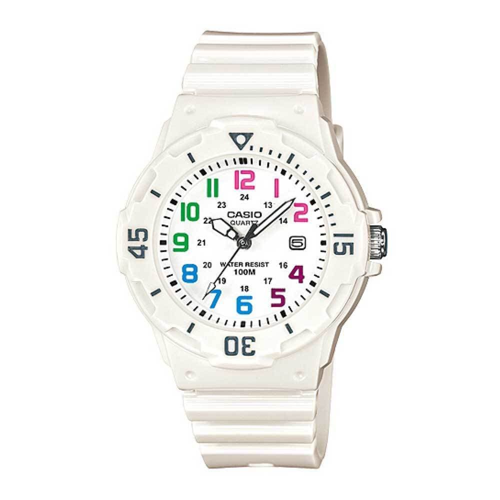 CASIO GENERAL LRW-200H-7BVDF QUARTZ WHITE RESIN WOMEN'S WATCH - H2 Hub Watches