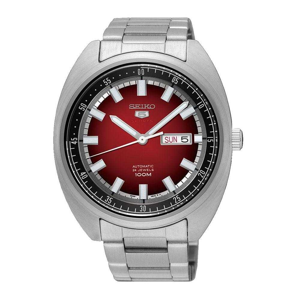 SEIKO 5 SPORTS TURTLE SRPB17K1 AUTOMATIC STAINLESS STEEL MEN'S SILVER WATCH - H2 Hub Watches