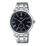 CASIO GENERAL MTP-E150D-1BVDF QUARTZ SILVER STAINLESS STEEL MEN'S WATCH - H2 Hub Watches