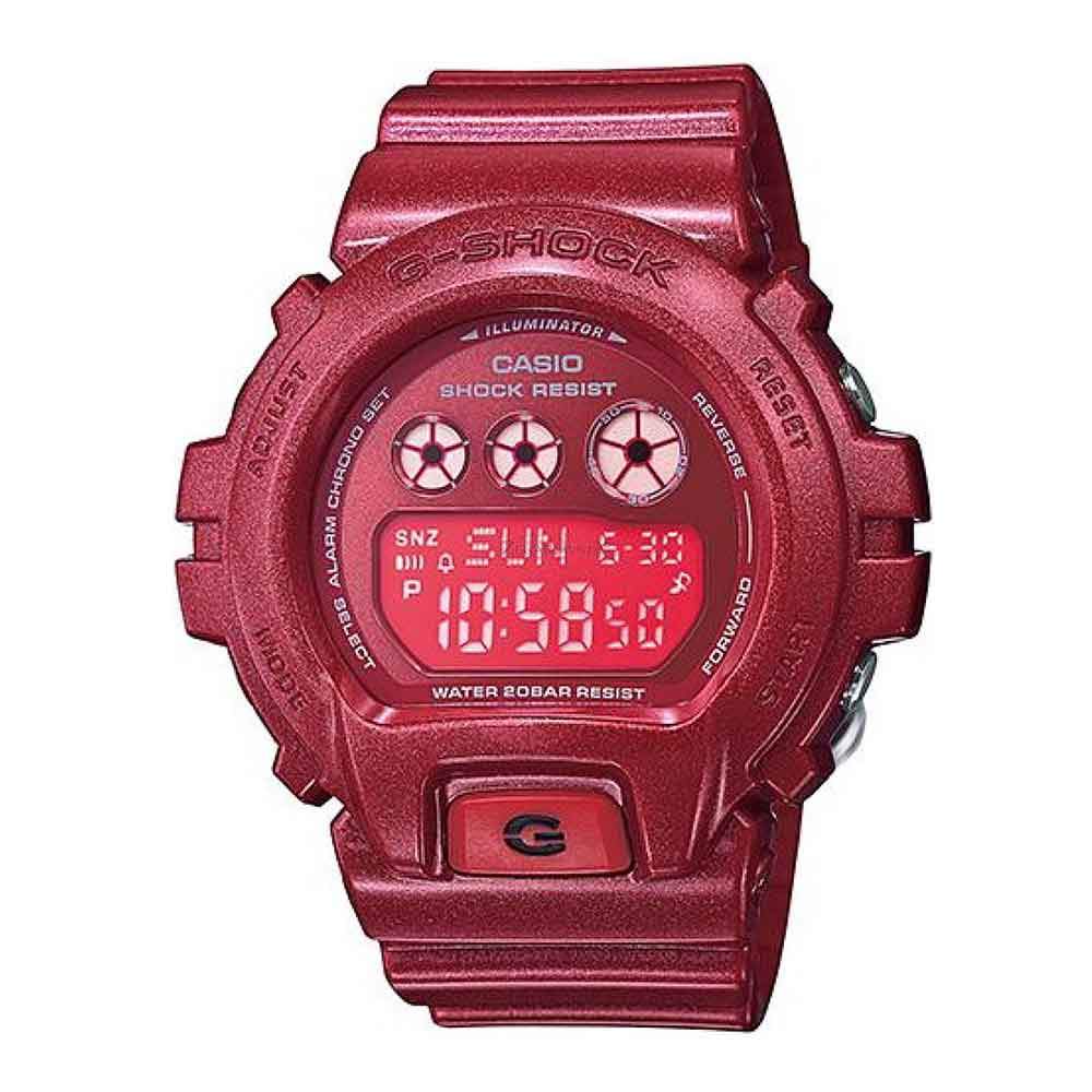 CASIO G-SHOCK GMD-S6900SM-4ER DIGITAL QUARTZ RED RESIN UNISEX'S WATCH - H2 Hub Watches
