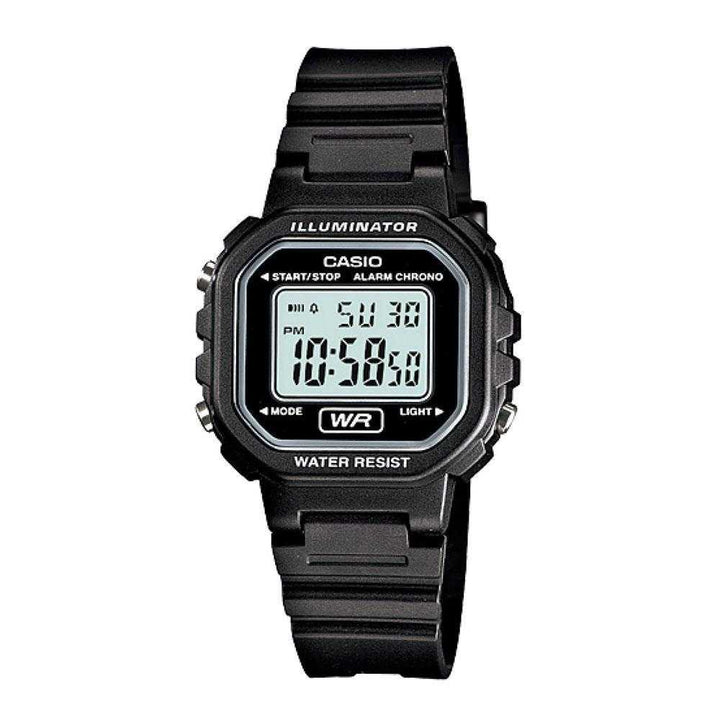 CASIO GENERAL LA-20WH-1ADF DIGITAL QUARTZ BLACK RESIN UNISEX'S WATCH - H2 Hub Watches