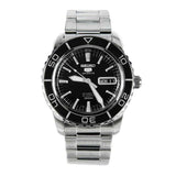 SEIKO 5 SPORTS SNZH55K1 AUTOMATIC STAINLESS STEEL MEN'S SILVER WATCH - H2 Hub Watches