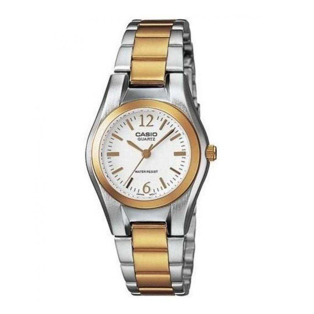 CASIO GENERAL LTP-1253SG-7ADF QUARTZ TWO TONE STAINLESS STEEL WOMEN'S WATCH - H2 Hub Watches