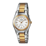 CASIO GENERAL LTP-1253SG-7ADF QUARTZ TWO TONE STAINLESS STEEL WOMEN'S WATCH - H2 Hub Watches