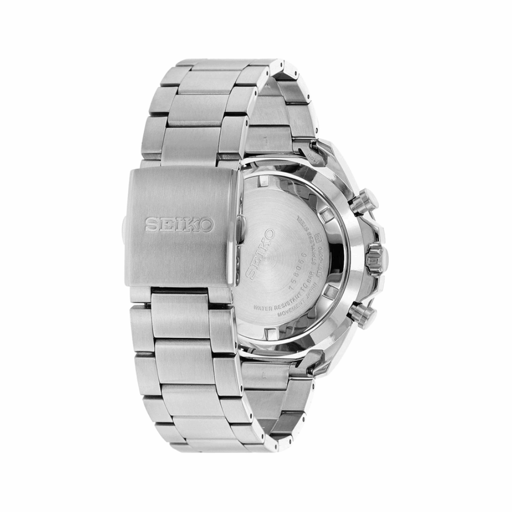 SEIKO GENERAL SSB261P1 CHRONOGRAPH STAINLESS STEEL MEN'S SILVER WATCH - H2 Hub Watches