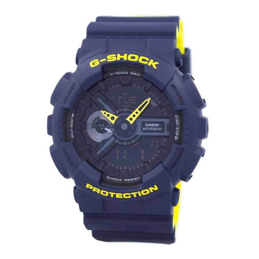 CASIO G-SHOCK GA-110LN-2ADR DIGITAL QUARTZ BLUE RESIN UNISEX'S WATCH - H2 Hub Watches