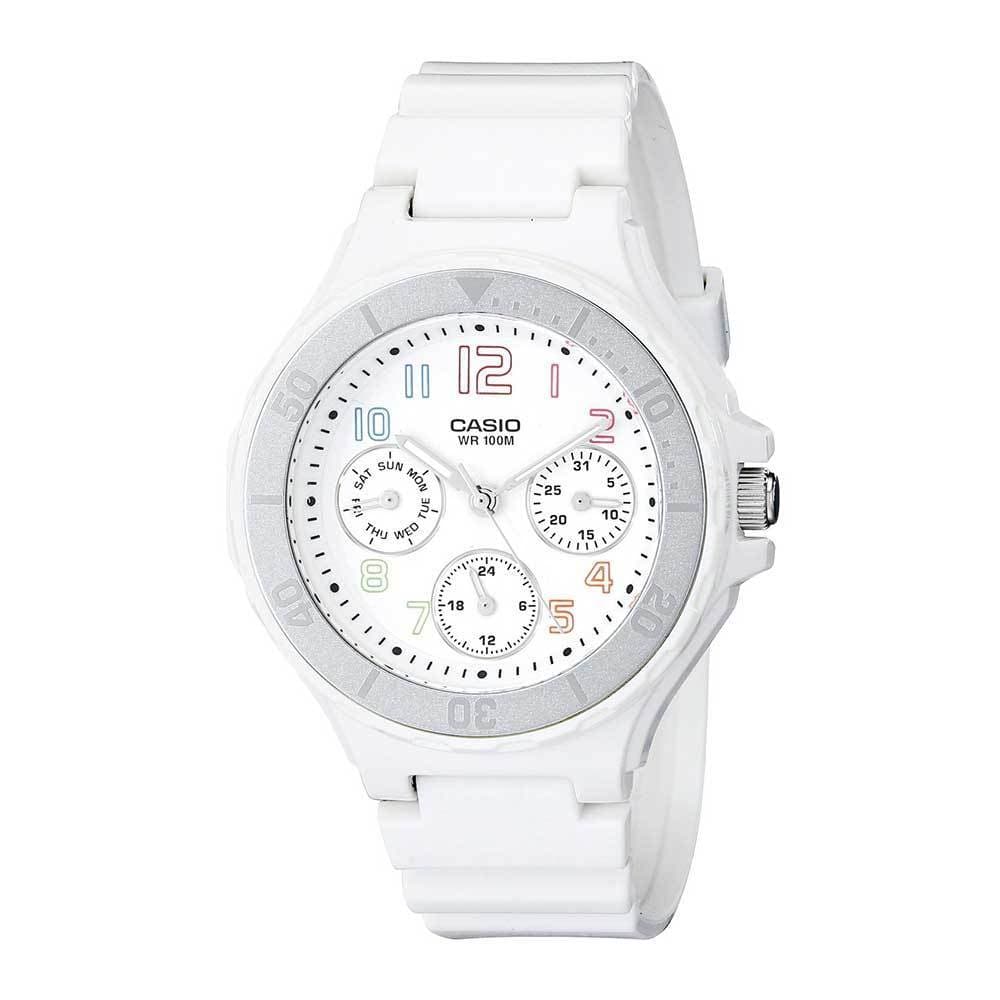 CASIO GENERAL LRW-250H-7BVDF QUARTZ WHITE RESIN WOMEN'S WATCH - H2 Hub Watches