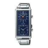 CASIO GENERAL LTP-E151D-2BDF QUARTZ SILVER STAINLESS STEEL WOMEN'S WATCH - H2 Hub Watches