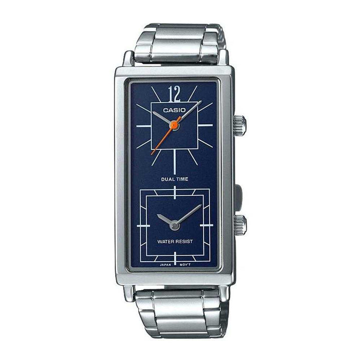 CASIO GENERAL LTP-E151D-2BDF QUARTZ SILVER STAINLESS STEEL WOMEN'S WATCH - H2 Hub Watches