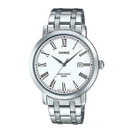 CASIO GENERAL MTP-E149D-7BVDF QUARTZ SILVER STAINLESS STEEL MEN'S WATCH - H2 Hub Watches