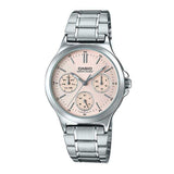 CASIO GENERAL LTP-V300D-4AUDF QUARTZ SILVER STAINLESS STEEL WOMEN'S WATCH - H2 Hub Watches