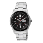 SEIKO 5 SNKN15K1 AUTOMATIC STAINLESS STEEL MEN'S SILVER WATCH - H2 Hub Watches